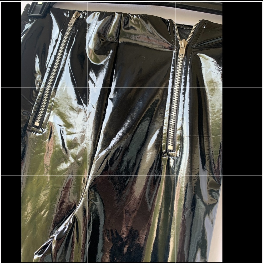 Faux Patent leather small/medium NEW!